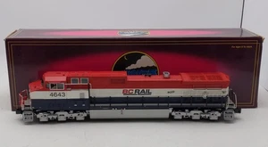MTH 20-2429-1 BC Rail Dash-9 Diesel Engine w/PS2 #4643 LN/Box - Picture 1 of 4