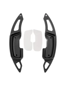 Steering Wheel Paddle Shifter Extension For Lexus RX GX Aluminium Black - Picture 1 of 14