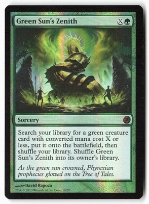 Green Sun's Zenith - From the Vault: Twenty (19) FOIL - MTG - Image 1 of 2