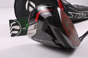 Taylormade Stealth Plus Driver / 9 Degree / X-Flex Hzrdus Smoke Green RDX 65 - Picture 1 of 9