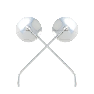 SPECCHI SPECCHIETTI CROMATI ORIGINALI PER PIAGGIO VESPA PX 125 150 200 DISCO - Immagine 1 di 3