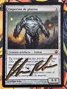 Platinum Emperion, Spanish (SHADOW Signed by Artist) Magic the Gathering MTG! - Picture 1 of 1