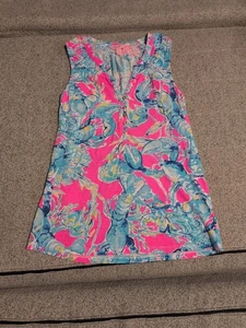 Lilly Pulitzer Size Xs Essie Lobsters Tank - Picture 1 of 6