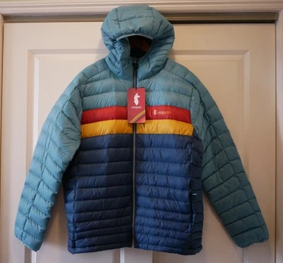 COTOPAXI FUEGO (Coastal/Abyss) (Men Large) Down HOODED JACKET *BRAND NEW w/TAG* - Image 1 of 3