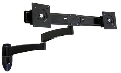 Ergotron 45-231-200,200 Series Dual Monitor Arm Two Monitor Mount - Image 1 of 3