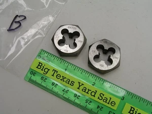 2pc Matco 3/8-24 & 3/8-16 Die Set Lot B - Picture 1 of 2