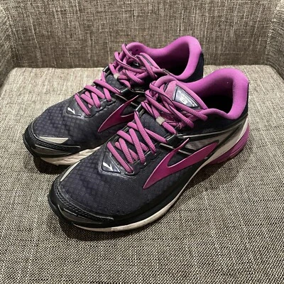 Brooks Ravenna 8 Women’s Sz 6 D Running Shoes  WIDE 1202381D454 Indigo/Purple - Image 1 of 4