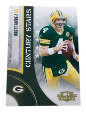 2008 Donruss Threads - Century Stars #CS-7 Brett Favre Green Bay Packers