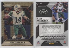 2016 Panini Prizm Gold Vinyl Prizm /5 Ryan Fitzpatrick #72