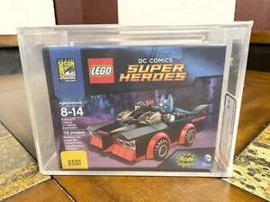 LEGO 2014 BATMAN CLASSIC TV SERIES BATMOBILE SDCC EXCLUSIVE AFA 9.0 1/1000 RARE! - Picture 1 of 7