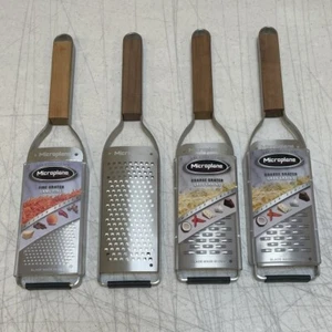 Microplane Master Series Grater & 4pc Set - Customer Return - Picture 1 of 5