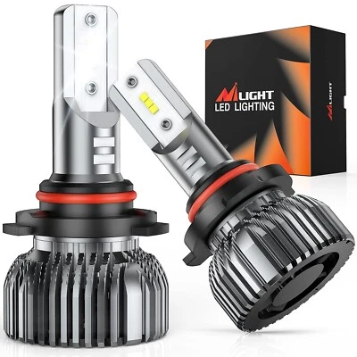 Nilight 9006 LED Headlight Bulbs 350% Brighter HB4 LED Low Beam - Image 1 of 4