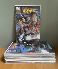 Back to the Future #1-25 full series (IDW 2015) All Cover A set! Nice copies!