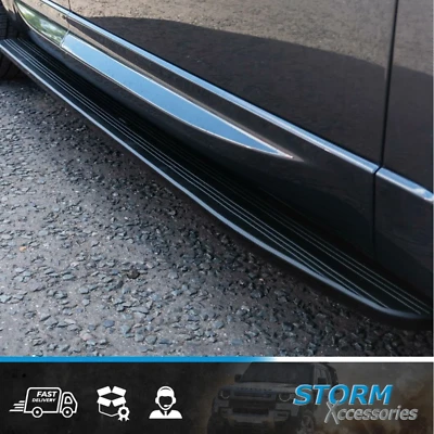 OE STYLE SIDE STEPS-RUNNING BOARDS IN BLACK FOR RANGE ROVER SPORT L494 2013-2022 - Image 1 of 4