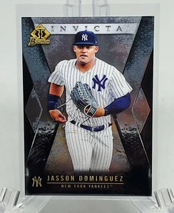 2021 BOWMAN DRAFT CHROME JASSON DOMINGUEZ INVICTA INSERT REFRACTOR BI-17 - Picture 1 of 3