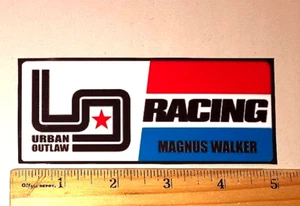 BRUMOS Porsche 911 Magnus Walker Urban Outlaw Logo Brillante Calcomanía Adhesiva V3 - Imagen 1 de 1