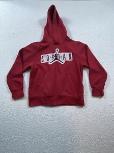Air Jordan Red Sweatshirt Boys M 12/14 - Picture 1 of 7