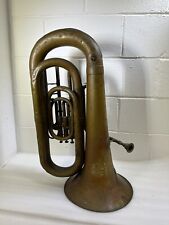 W. Brown & Sons brass instrument tuba , epiphonium project spare or repair .