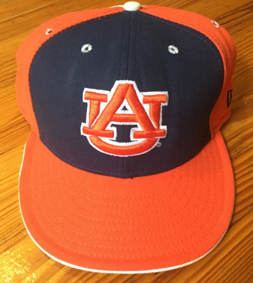AUBURN University New Era 59Fifty ALABAMA Size 7 7/8 VTG Made in USA - Image 1 of 4