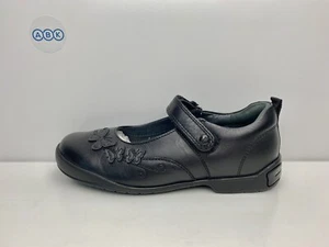 Start Rite Pumps Mädchen schwarz Leder Riptape Mary Jane Schulschuhe UK Größe 13 E - Bild 1 von 15