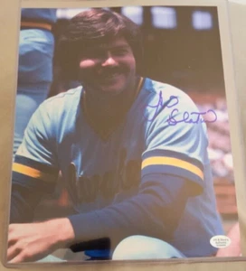 Jim Slaton Signed Autographed 8x10 COA TPA Guaranteed Milwaukee Brewers - Picture 1 of 1