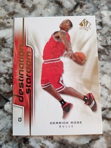 2008-09 SP Authentic Destination Stardom #DS-1 Derrick Rose RC Chicago Bulls