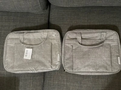 Bolsa de aseo de viaje para hombres mujeres impermeable grande colgante cremallera organizador de maquillaje Foto 1 de 4