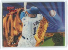 Mark Grace 1995 Pinnacle Sportflix UC3 Artist's Proof #87