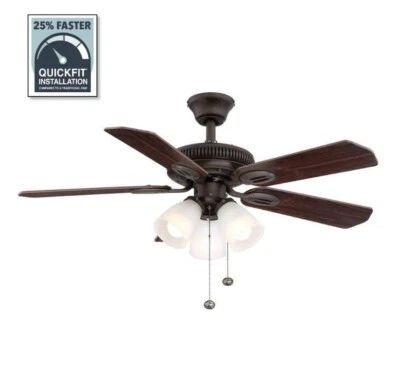 NEW Motor Assembly- Hampton Bay Glendale 42" Bronze Ceiling Fan - Image 1 of 4