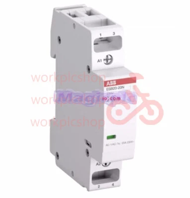 1PCS NEW ABB ESB20-20N-06 Installation Contactor 230V AC/DC 1SBE121111R0620 - Image 1 of 2