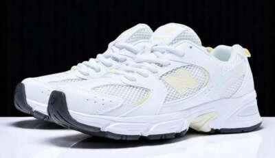 [GR530SK] GRADE SCHOOL NEW BALANCE GR530 'WHITE BEIGE' - Image 1 of 4