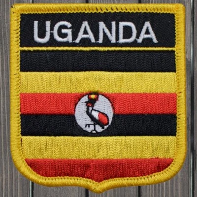 Uganda Embroidered Patch — Iron On - Image 1 of 2