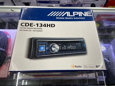 ALPINE CDE-134HD CD RECEIVER *CLASSIC* - Image 1 of 3
