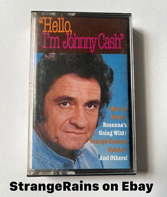 Hello I'm Johnny Cash - Cassette Tape Nashville Country Music - Man in Black - Image 1 of 4