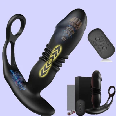 Analplug Anal Dildo Vibrator Prostata-Massagegeräte Sex Spielzeug für Manner DE - Bild 1 von 4
