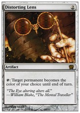 4x Distorting Lens ~ Near Mint 8th Edition Eighth MTG Magic x4 4 UltimateMTG Pla