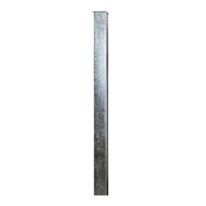 Zaun- Torpfosten VZ zum Einbetonieren 1300x60x60x3mm, 103542; Zaun Metallpfosten - Bild 1 von 1