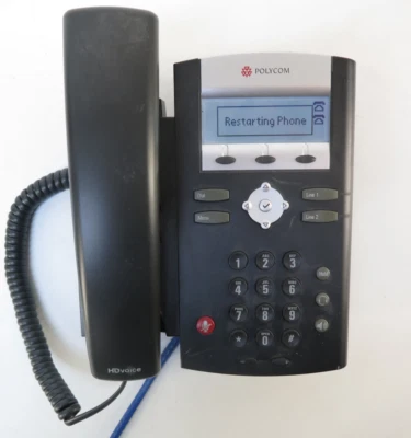 SoundPoint IP 335 HD 2 line VOIP phone - Polycom 2200-12375-001 - PoE - Image 1 of 4