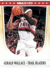 2011-12 Panini NBA Hoops Glossy #204 Gerald Wallace Trail Blazers NM Single