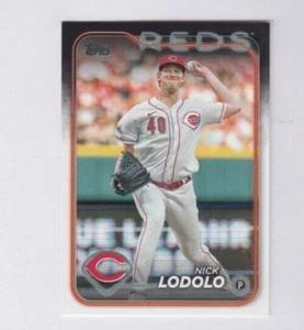 (10) Nick Lodolo 2024 TOPPS SERIES 2 CARD LOT #418 CINCINNATI REDS - Picture 1 of 1