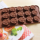 Flower Rose Silicone Mould Cake Decorating Chocolate Wax Melts Mold Baking's ?Of