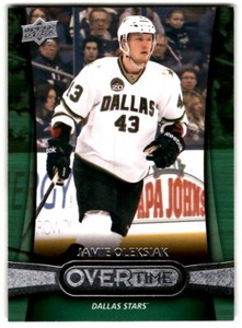2013-14 Upper Deck Overtime Jamie Oleksiak Rookie #18 Dallas Stars