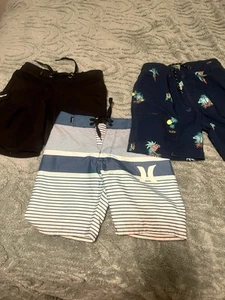 Bundle Of 3 Boys Bathing Suits - Picture 1 of 4