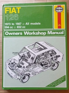 Fiat 126 (1973 - 1987) Haynes Owners Repair Manual *Very good condition* - Picture 1 of 3