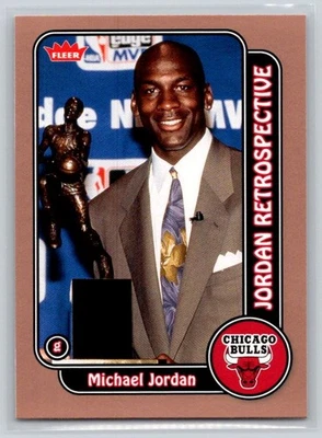 Michael Jordan - 2008-09 Fleer #MJ-12 - Chicago Bulls Basketball Card - Image 1 of 2