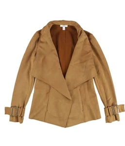 bar III Womens Flyaway Jacket, brown, S - Picture 1 of 2