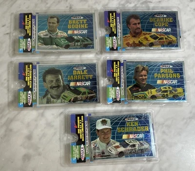 1993 MAXX Race Cards Set 5 Packs 14 Cards Each Plus 1 Premier Card Each Sealed - Image 1 of 4