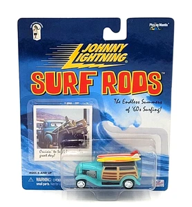 2000 Johnny Lightning Surf Rods Da Surf Woody Collectible Diecast - Picture 1 of 5
