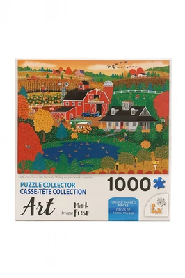 Rompecabezas Coleccionista Arte por Mark Frost - Antiguo Log Lodge 1000 piezas Rompecabezas (Sellado) Foto 1 de 3