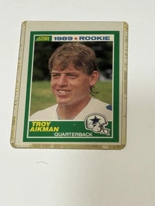 1989 Score - Troy Aikman #270 (RC) - Picture 1 of 15